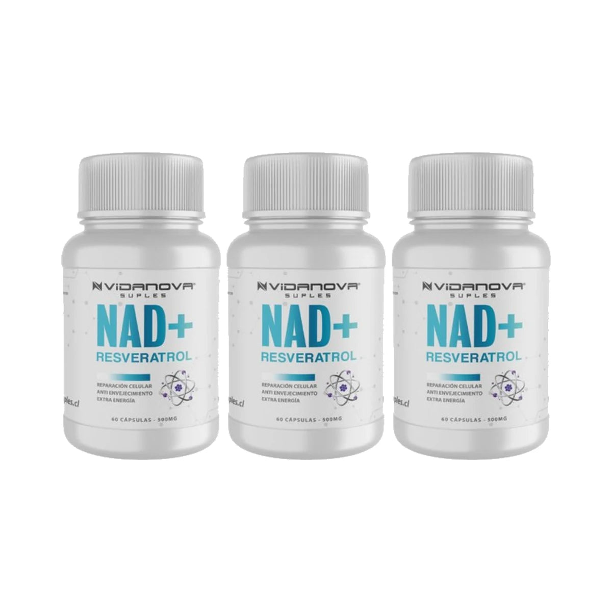 Pack x3 NAD+ resveratrol